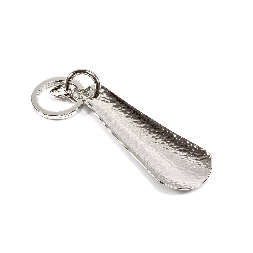 Diarge Brass Chasing Shoehorn Pocket Key Chain