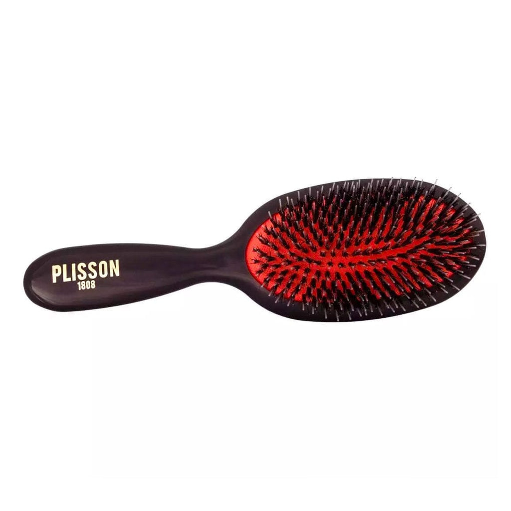 Plisson Pneumatic Hairbrush Wild Boar Bristles And Nylon Pins — Fendrihan 3010