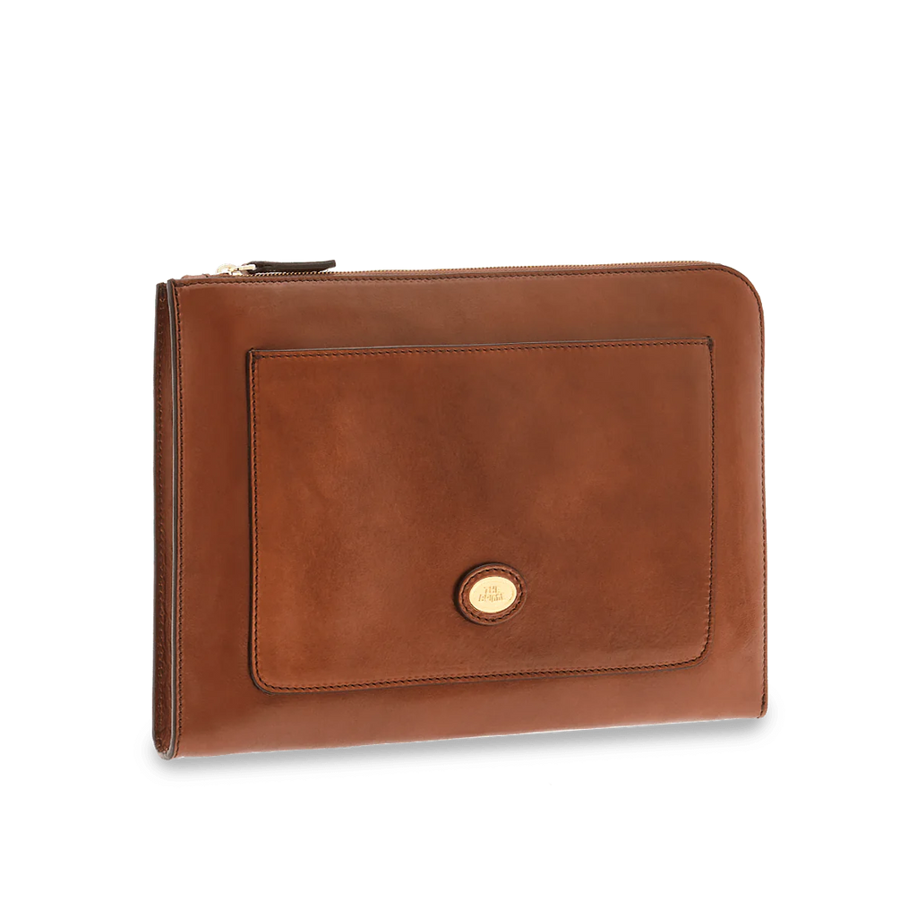 The Bridge Story Viaggio Leather PC Case Leather Document Pouch The Bridge 