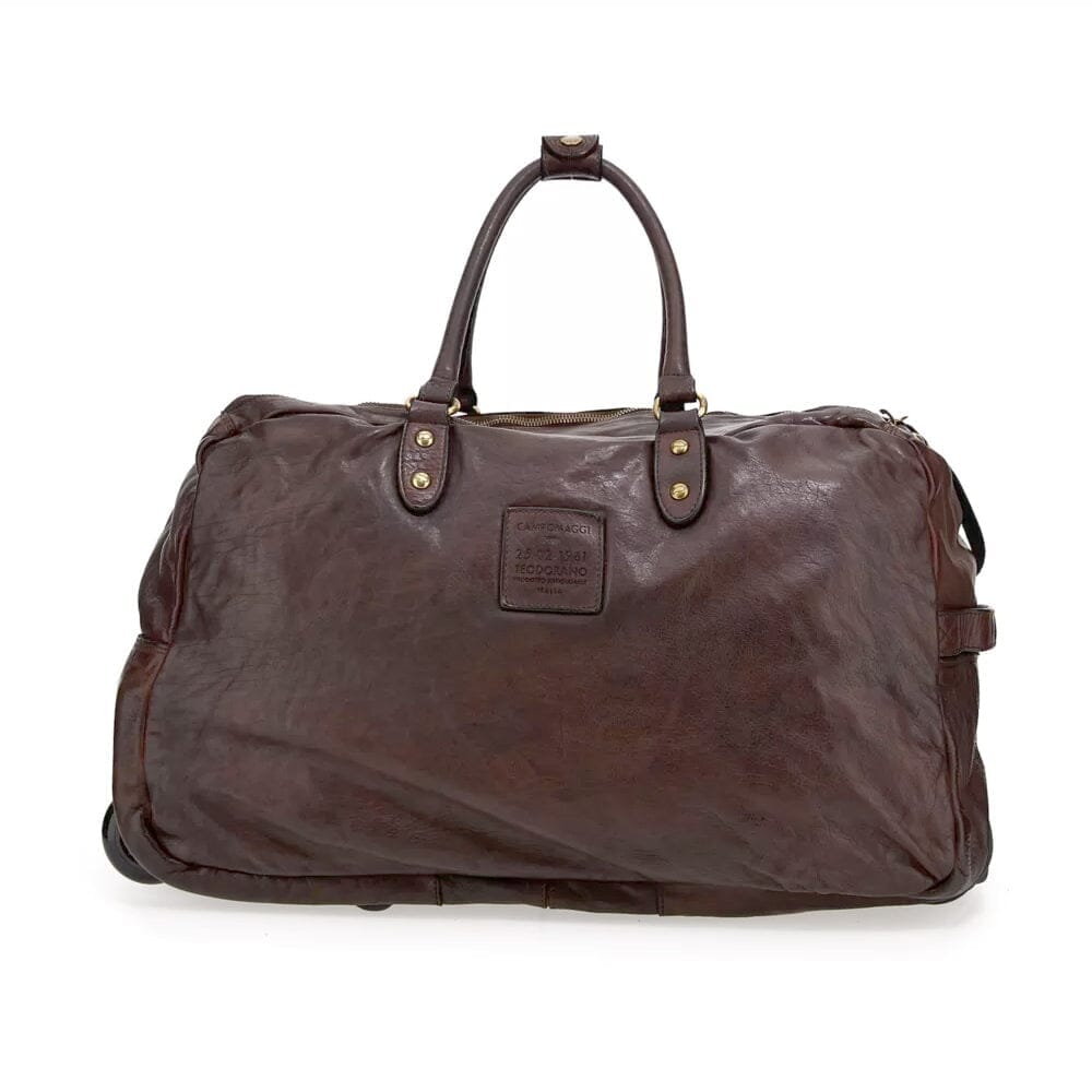 Campomaggi Tokio Trolley Leather Duffle Bag Leather Duffle Bag Campomaggi 