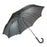 Doppler Orion Diplomat Gentlemen's Umbrella with Milano Leather Handle, Bold Black Plaid Umbrella Doppler 