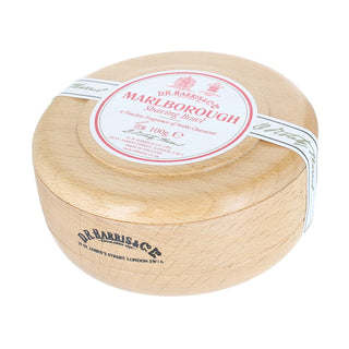 D.R. Harris Marlborough Shaving Soap in Beech Wood Bowl Shaving Soap D.R. Harris & Co 