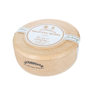 D.R. Harris Almond Shaving Soap in Beech Wood Bowl Shaving Soap D.R. Harris & Co 