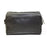 Manufactus Romolo Leather Toiletry Case Grooming Travel Case Manufactus by Luca Natalizia Black 