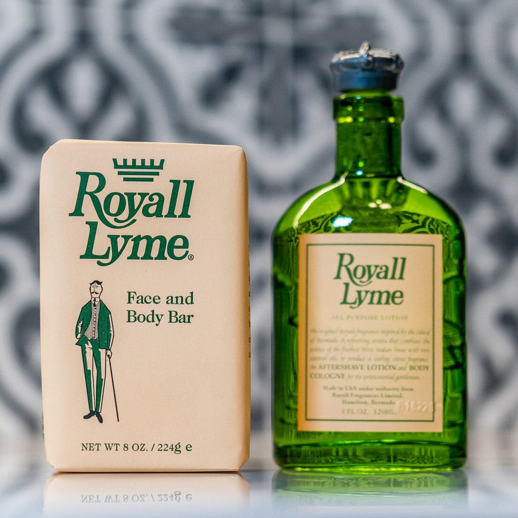 Royall Lyme Face and Body Soap Bar Body Soap Royall Lyme Bermuda 