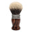 Saponificio Varesino Two-Band High Mountain White Badger Shaving Brush, Rosewood with Golden Pewter Shaving Brush Saponificio Varesino 