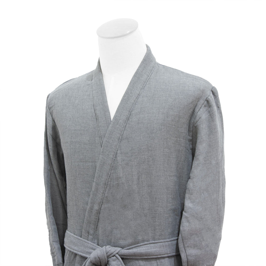 Uchino Sumi Gauze & Pile Kimono Bath Robe Bath Robe Uchino 