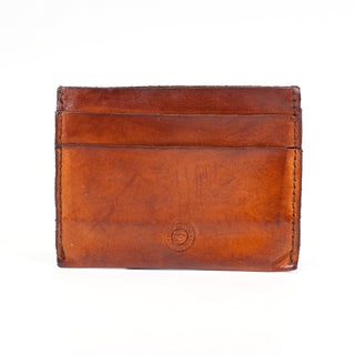 Campomaggi Leather Card Holder Leather Wallet Campomaggi Cognac 