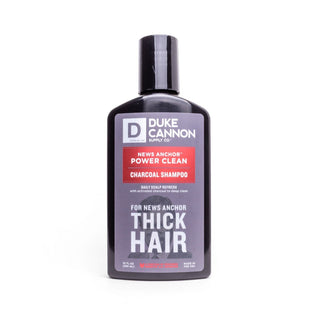 Duke Cannon News Anchor Power Clean Charcoal Shampoo Men's Shampoo Duke Cannon Supply Co 