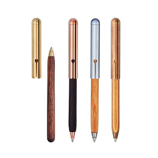 Artisan Slimline Ballpoint Pen With Black Box Elder Burl Wood Barrel –  Pamlico Pen Company