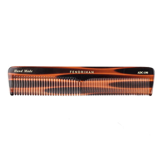 Fendrihan Hand-Finished Large Double-Tooth Comb, Faux Tortoise Comb Fendrihan 