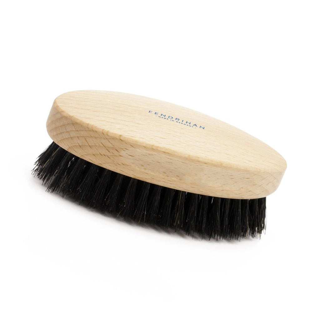 Men's Beechwood Military Hairbrush with Pure Soft or Wild Boar Bristle —  Fendrihan