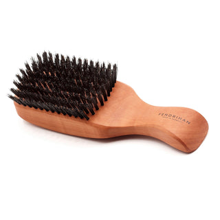 Brush and Comb Cleaner with Metal Bristles and Wooden Handle - Made in —  Fendrihan