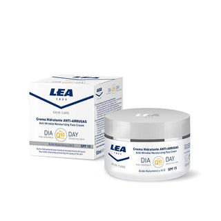 LEA Skin Care Anti-Wrinkle Day Face Cream with Q10 Face Moisturizer and Toner LEA 