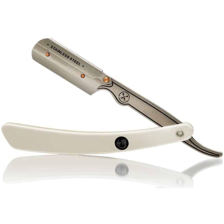 Parker Shavette Barber Straight Razor with Black or White Scales