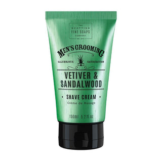 Scottish Fine Soaps Vetiver & Sandalwood Shave Cream Shaving Cream Scottish Fine Soaps 